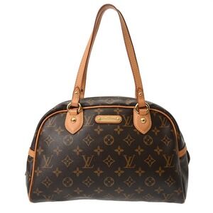 Louis Vuitton Monogram Montorgueil Brown Canvas Handbag